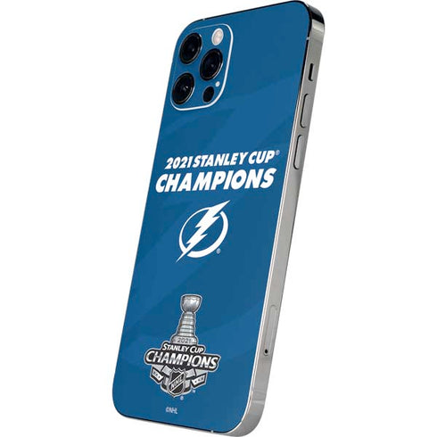 NHL 2021 Stanley Cup Champions Tampa Bay Lightning iPhone 12 Pro Max Skin